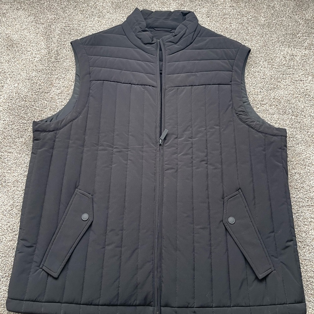 Perry Ellis Dark Quilted Jacket